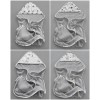 Дитячий махровий рушник-кутик із капюшоном Premium 80×80 см